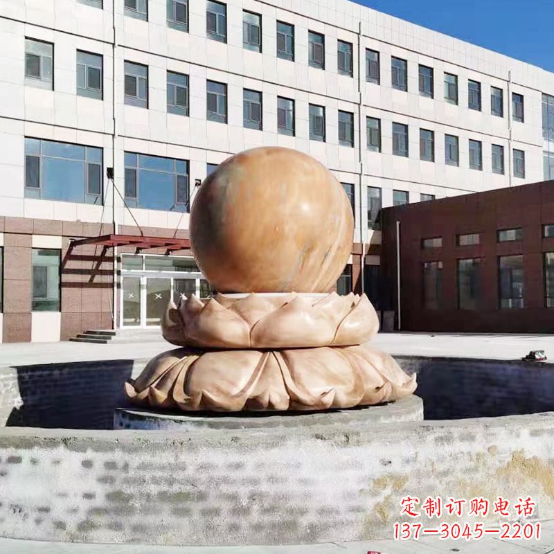 辽阳特色的石雕风水球