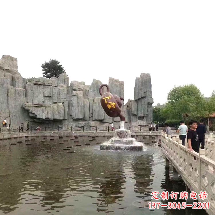 辽阳天壶流水喷泉