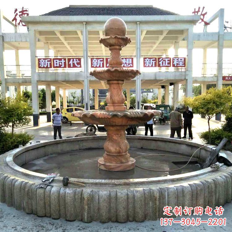 辽阳天使喷泉石雕