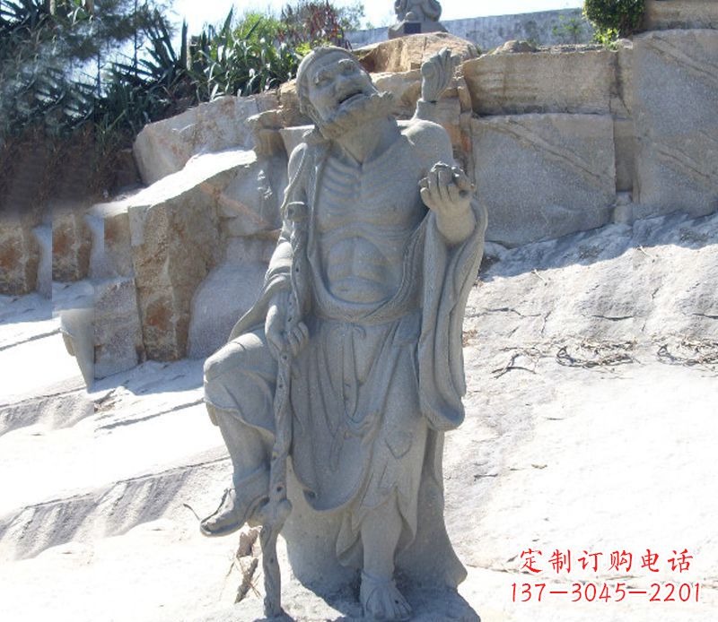 辽阳铁拐李八仙雕塑