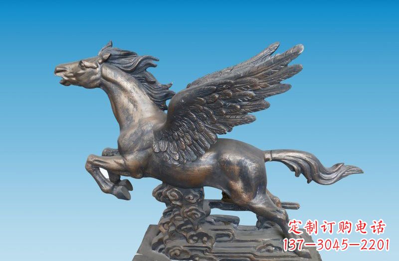 辽阳铜雕飞马222