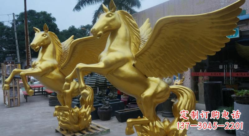 辽阳铜雕飞马