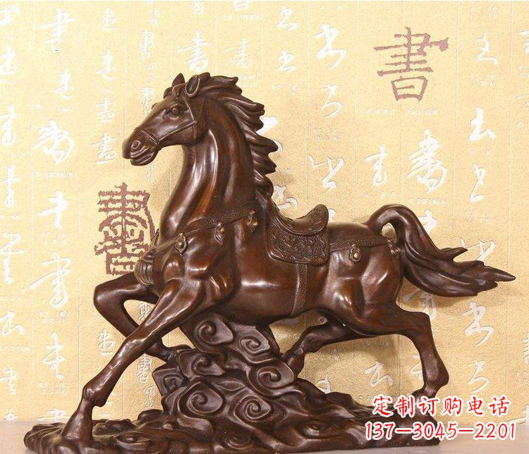 辽阳铜雕户外园林动物马雕塑