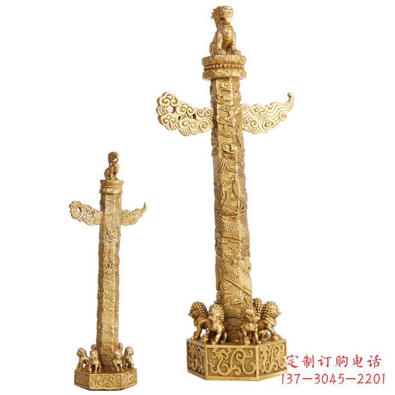 辽阳铜雕华表柱