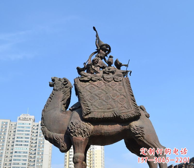 辽阳铜雕骆驼