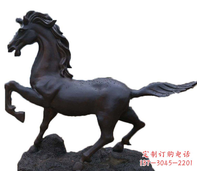 辽阳铜雕马动物雕塑