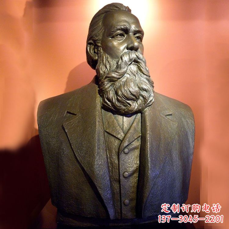 辽阳铜雕马克思雕塑