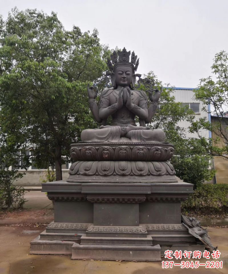 辽阳铜雕密宗佛寺庙佛像雕塑