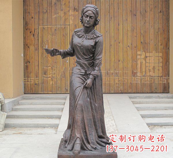 辽阳铜雕南丁格尔