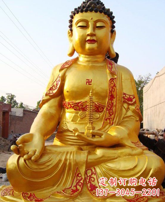 辽阳铜雕如来