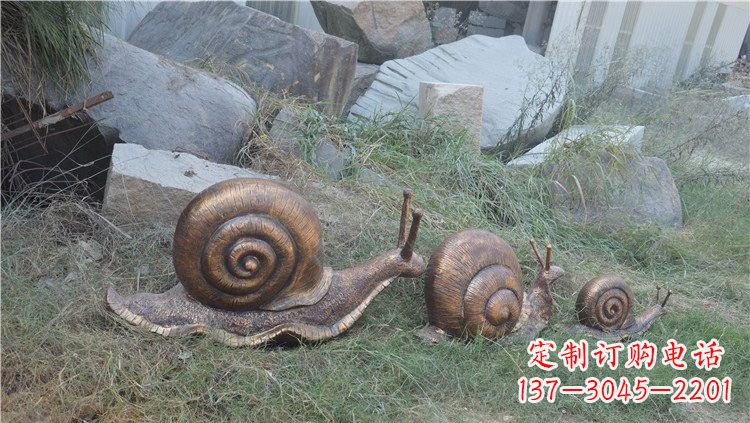 辽阳铜雕蜗牛