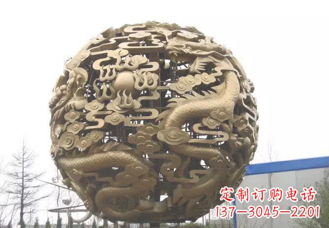 辽阳铜雕招财麒麟的摆放