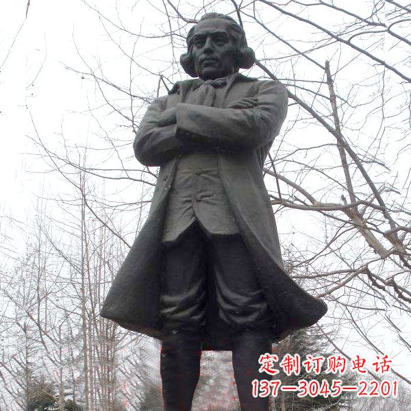辽阳瓦特公园铜雕塑像