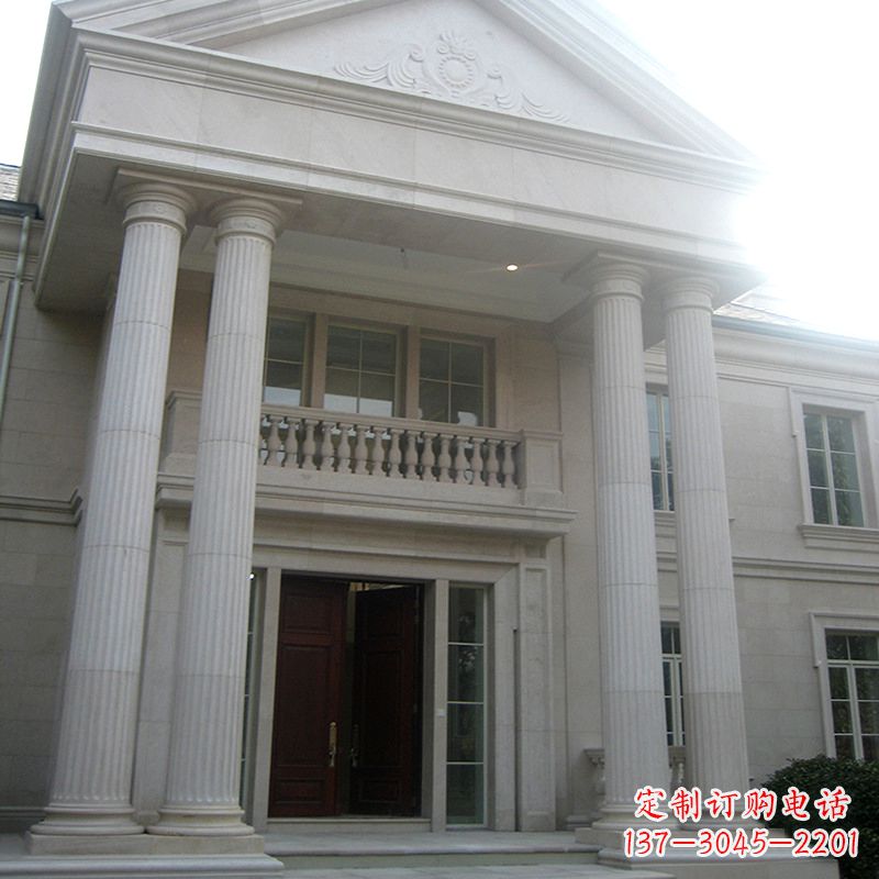 辽阳外墙罗马柱石雕