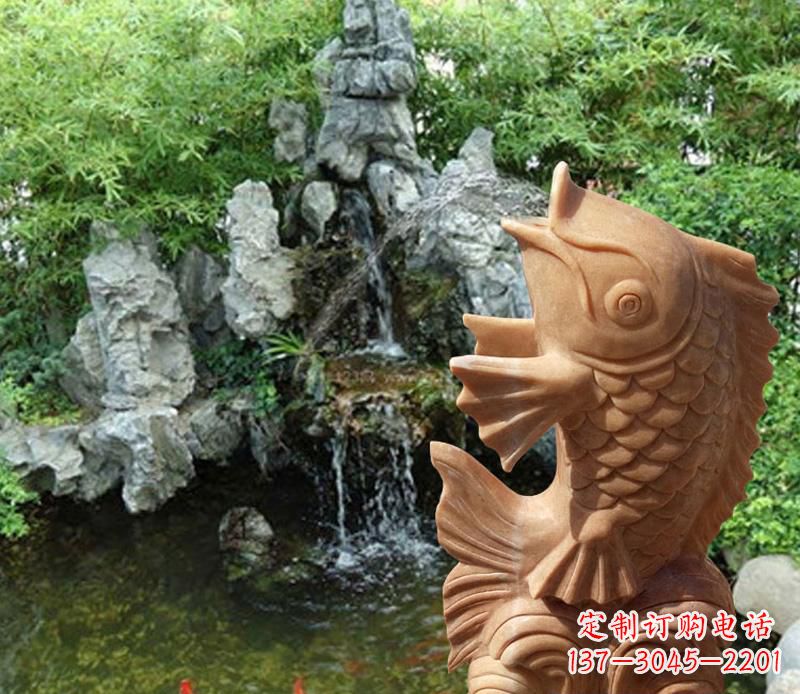 辽阳晚霞红鲤鱼喷泉