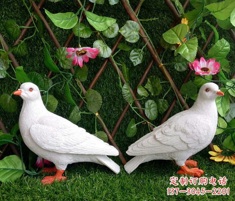 辽阳潍坊和平鸽灰姑娘雕塑
