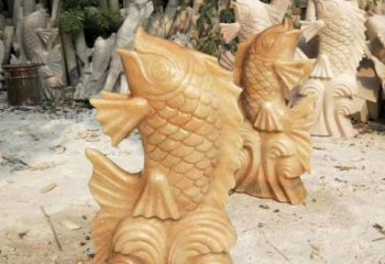 辽阳中领雕塑精美鲤鱼雕塑