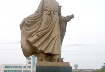 辽阳屈原雕塑，华夏悠久文化之精粹