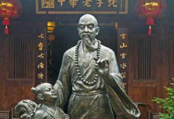 辽阳自然而然的美·少女铜雕