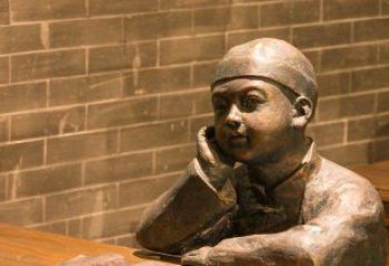 辽阳休闲园林装饰装置——小孩雕塑