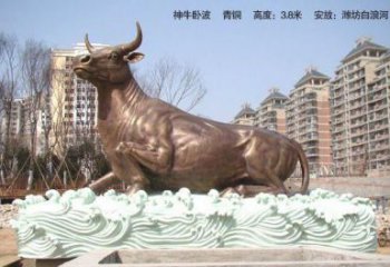 辽阳神牛铜雕带您穿越历史