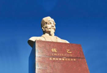 辽阳中领雕塑荣耀出品：十大名医之儿科之圣头像雕塑