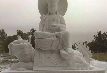 辽阳石雕乘谛-超级大型地藏雕塑