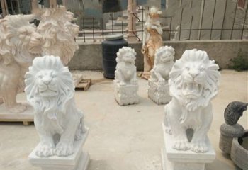 辽阳传承欧式历史的狮子雕塑