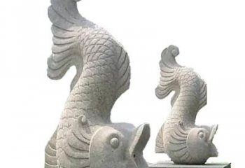 辽阳中领雕塑定制精美鲤鱼雕塑