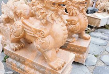 辽阳中领雕塑，打造经典招财麒麟