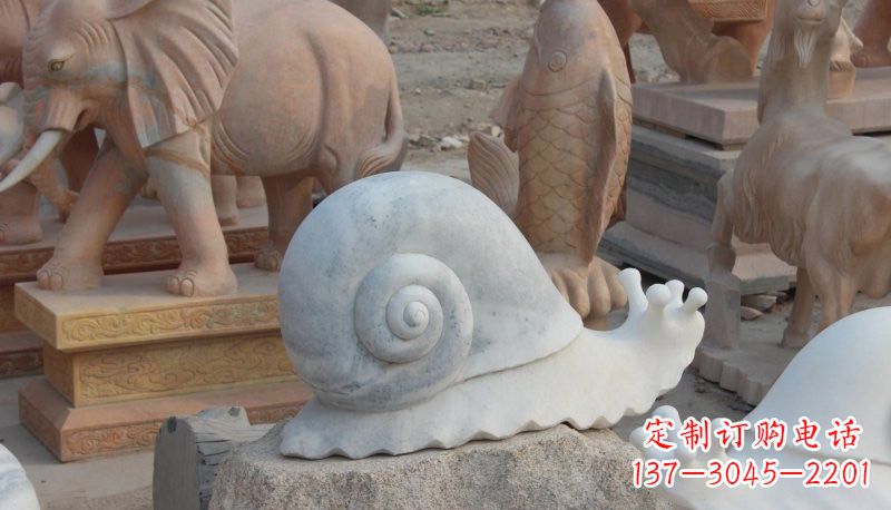 辽阳蜗牛石雕