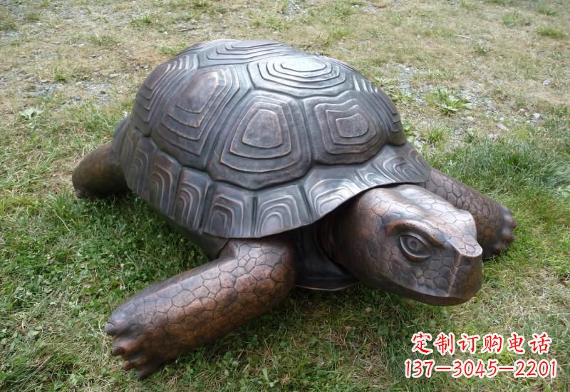 辽阳乌龟铜雕222