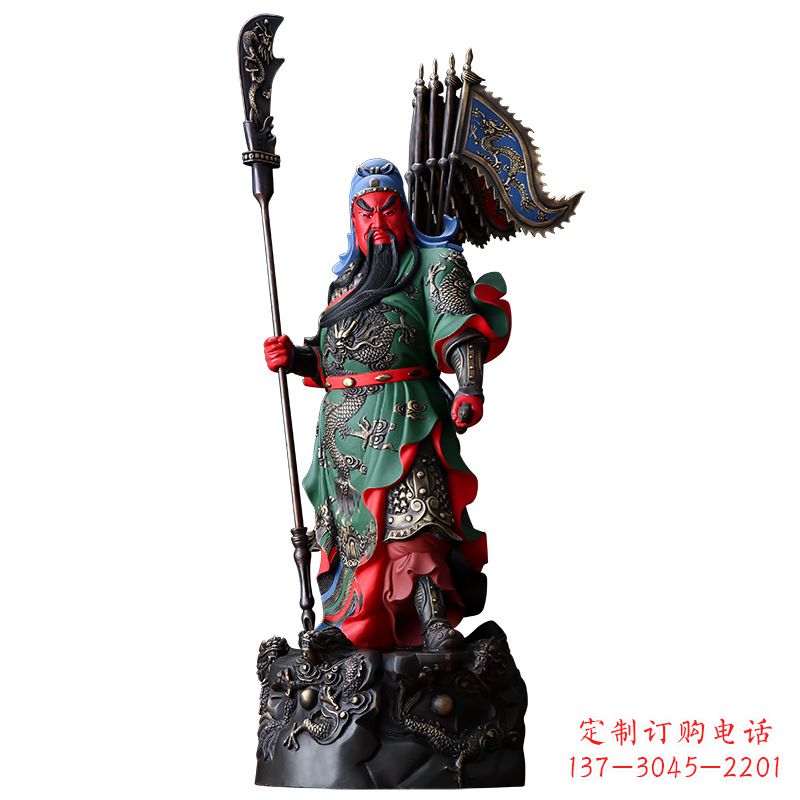 辽阳武财神关二爷雕塑