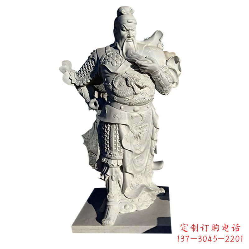 辽阳武财神关羽石雕