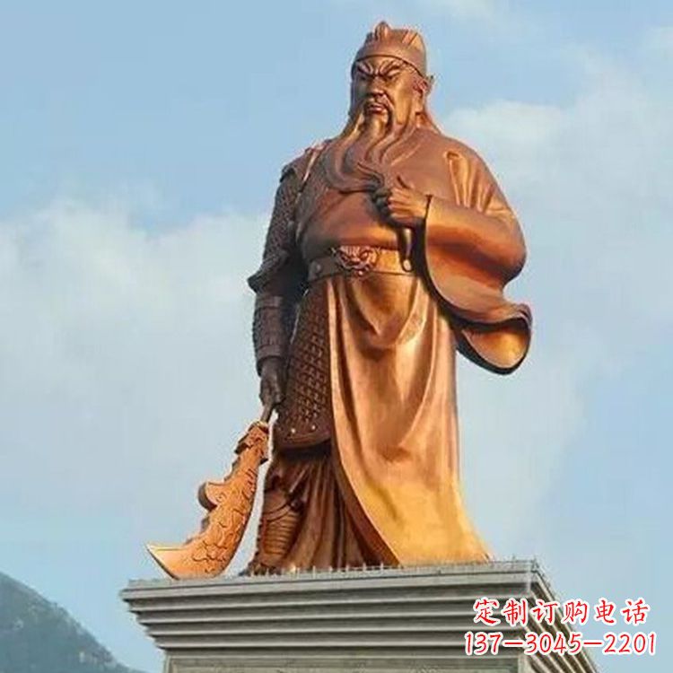 辽阳武圣关公雕像