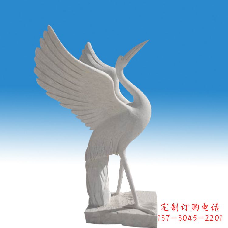 辽阳仙鹤砂岩雕塑