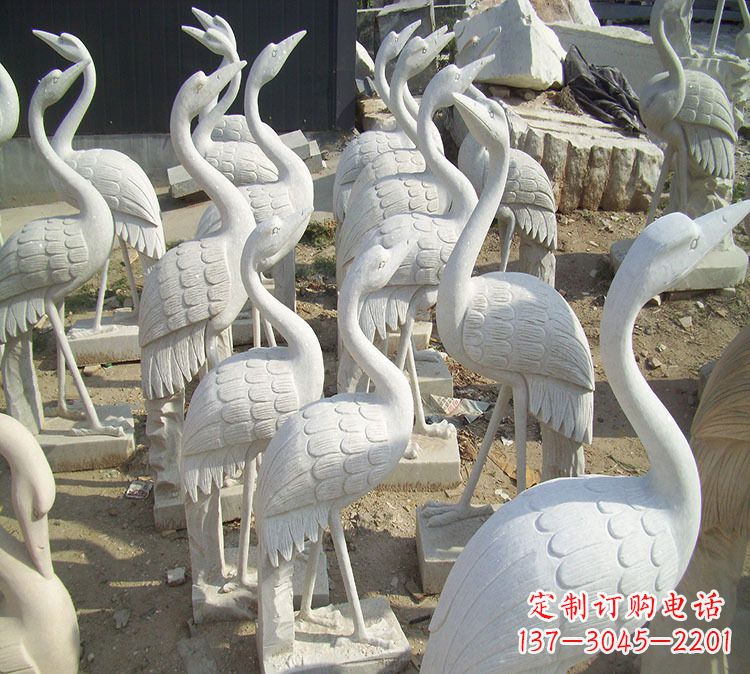 辽阳仙鹤石雕石雕