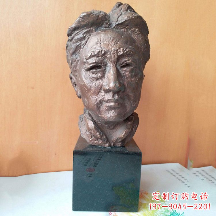 辽阳现代画家徐悲鸿先生头像雕塑