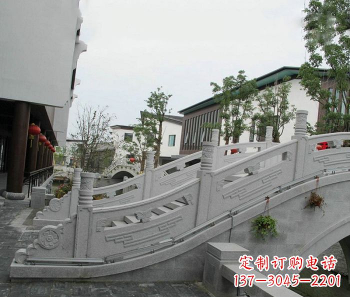辽阳小区景观大理石拱桥