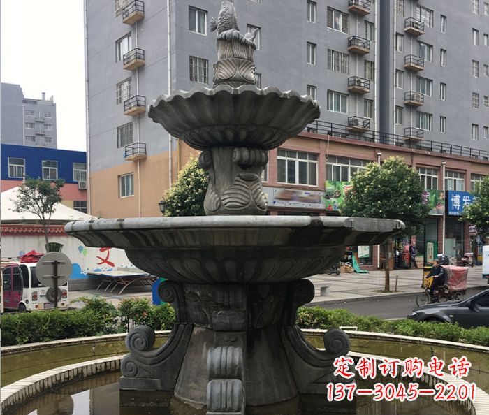 辽阳小区景观仿古喷泉石雕
