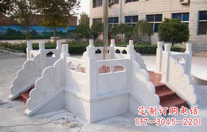 辽阳校园汉白玉升旗台