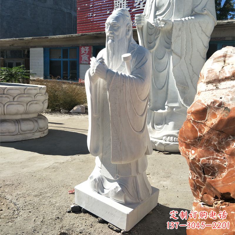 辽阳校园孔子像雕塑