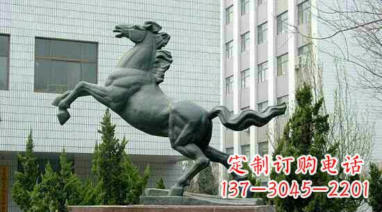 辽阳校园龙马精神铜雕