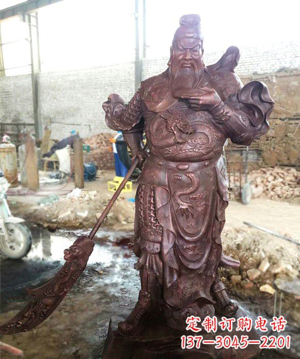辽阳义薄云天关公像