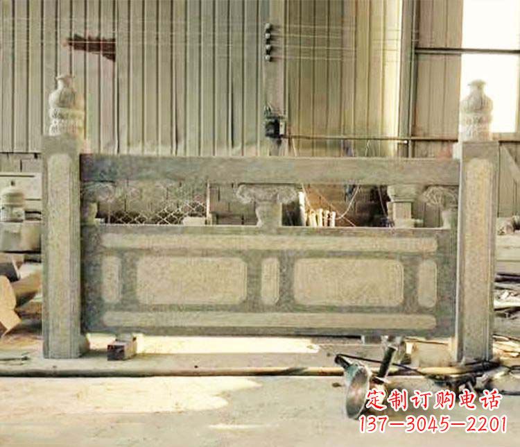 辽阳园林仿古石栏板景观石雕