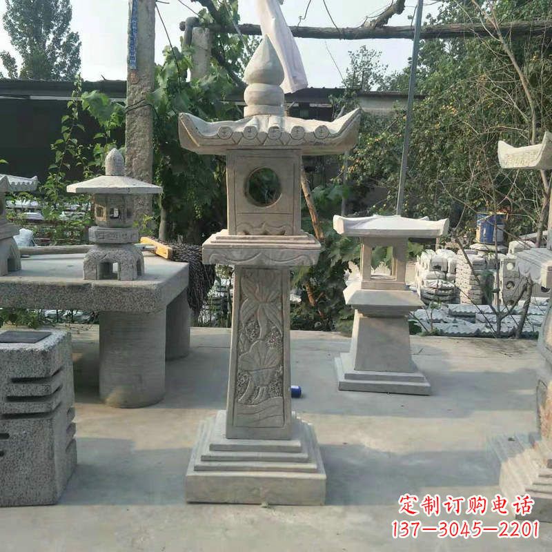 辽阳园林仿古做旧中式石灯