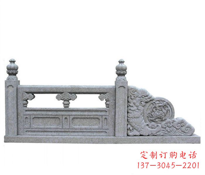 辽阳园林景观大理石栏板雕塑 (2)