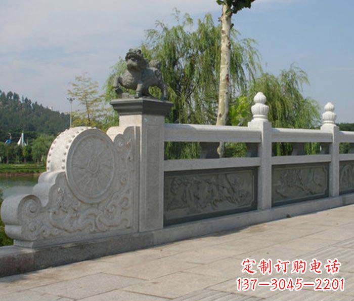 辽阳园林景观大理石栏板雕塑
