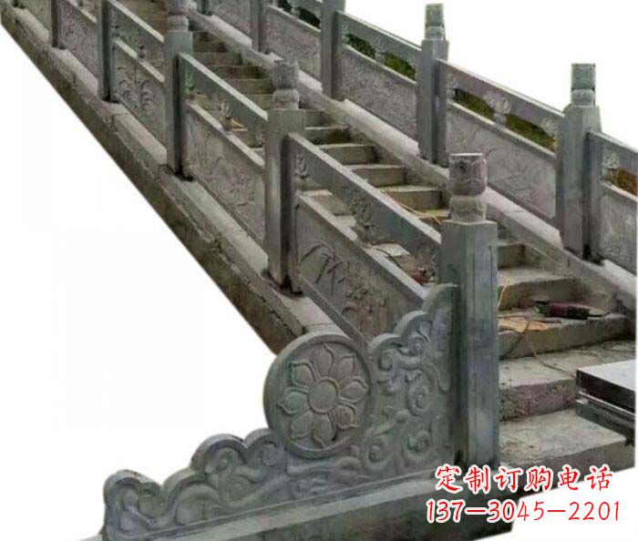 辽阳园林景观仿古石雕栏板 (4)