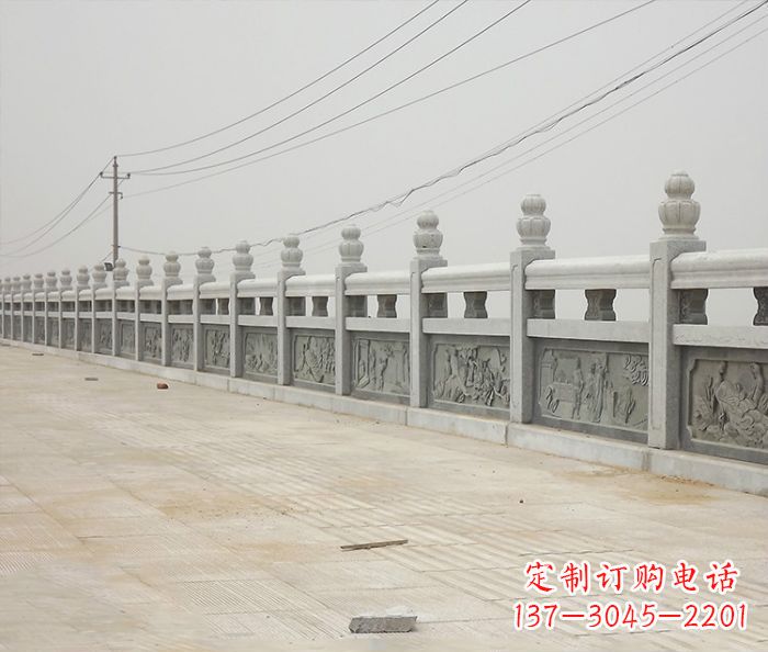 辽阳园林景观仿古石雕栏板_2